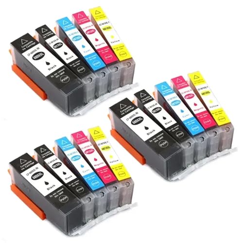 Cartouche d'encre PGI 680XXL CLI 681XXL pour remplacer vos encres vides sur imprimante TS706