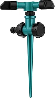 Garden Sprinkler Lawn Sprinklers, 360 Automatic Rotating Gardening Water Sprinkler for Grass Garden Lawns Yard Irrigation System