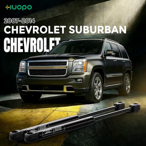 HUOPO Rear Hatch Liftgate Struts for Chevy Suburban/Tahoe 2007-2014, 2 Pack by HUOPO - Used condition - Image 2