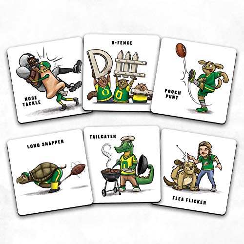 Image of YouTheFan NCAA Officially-Licensed Memory Match Game - Humorous, Team-Specific, Original Hand-Drawn Artwork, Fun for the Whole Family, for Fans Young and Old