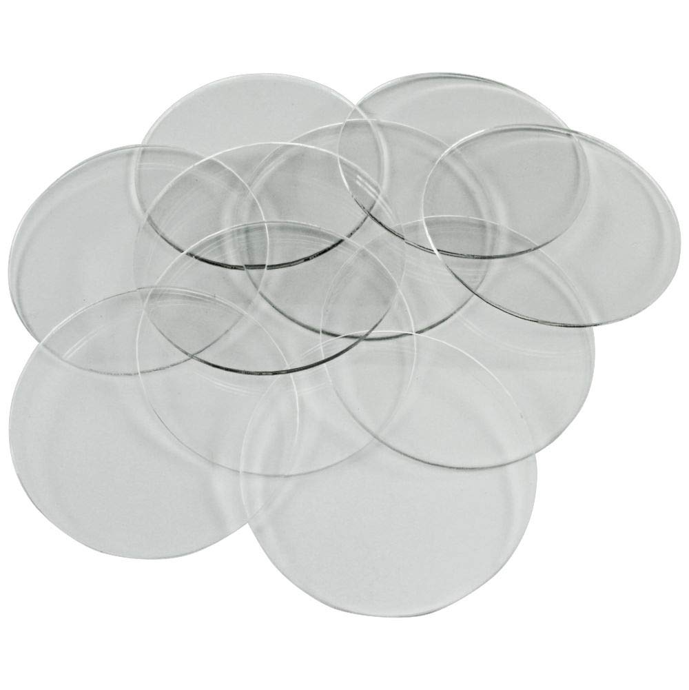 LITKO Clear Miniature Bases, Circular 55mm, 1.5mm Clear (10)