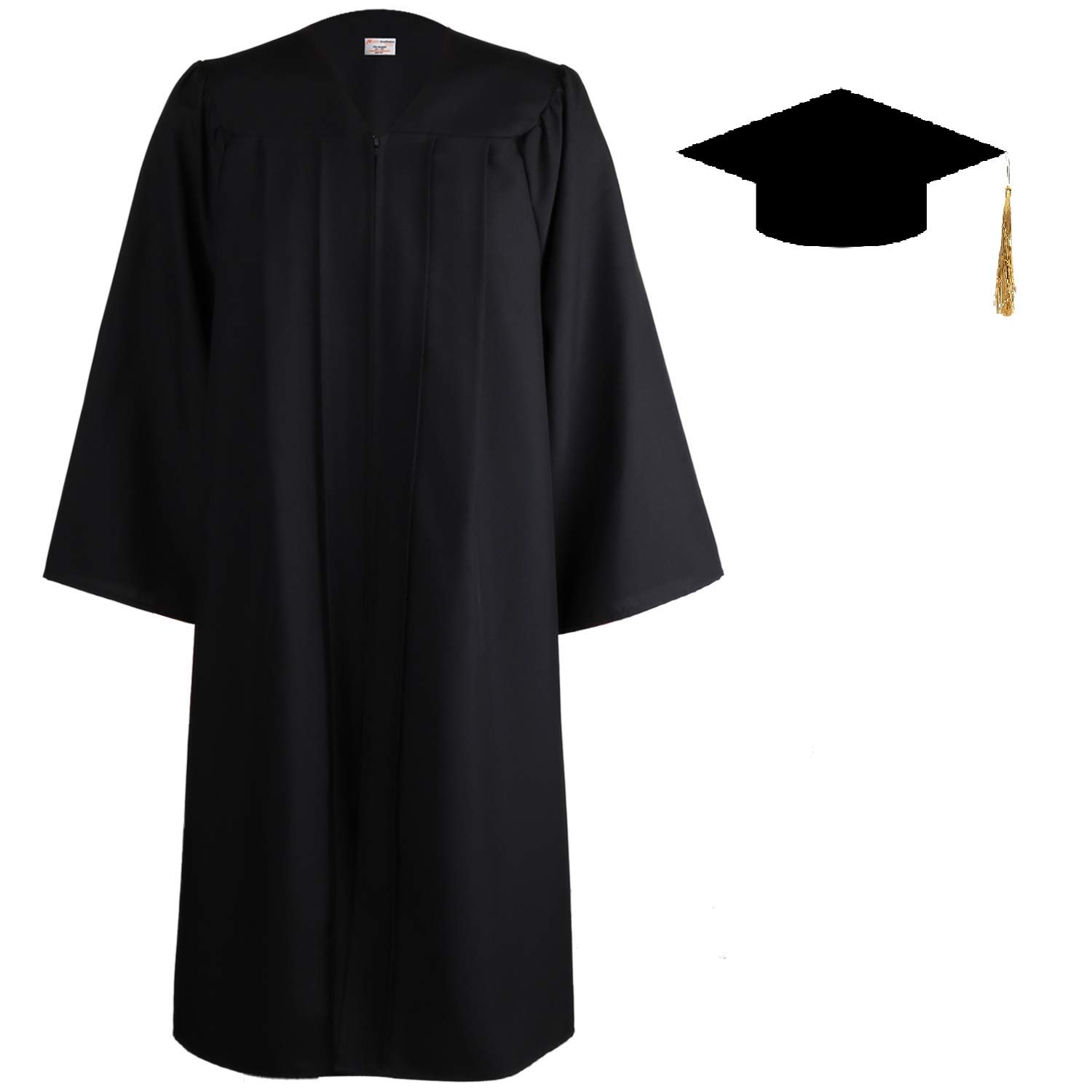 Culture Creation Convocation Graduation Gown Cap Set for High School and Bachelor (2-3 Years)
