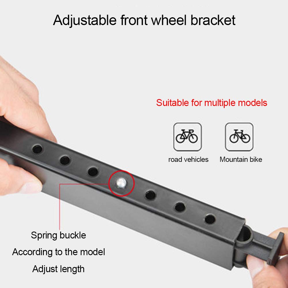 Bicicletas Trainer Rodillos de Aluminio Cubierta retráctil Rodillo estacionario Ciclismo Aptitud del Ejercicio del Soporte de reducción de Ruido de extensión portátil Plegable