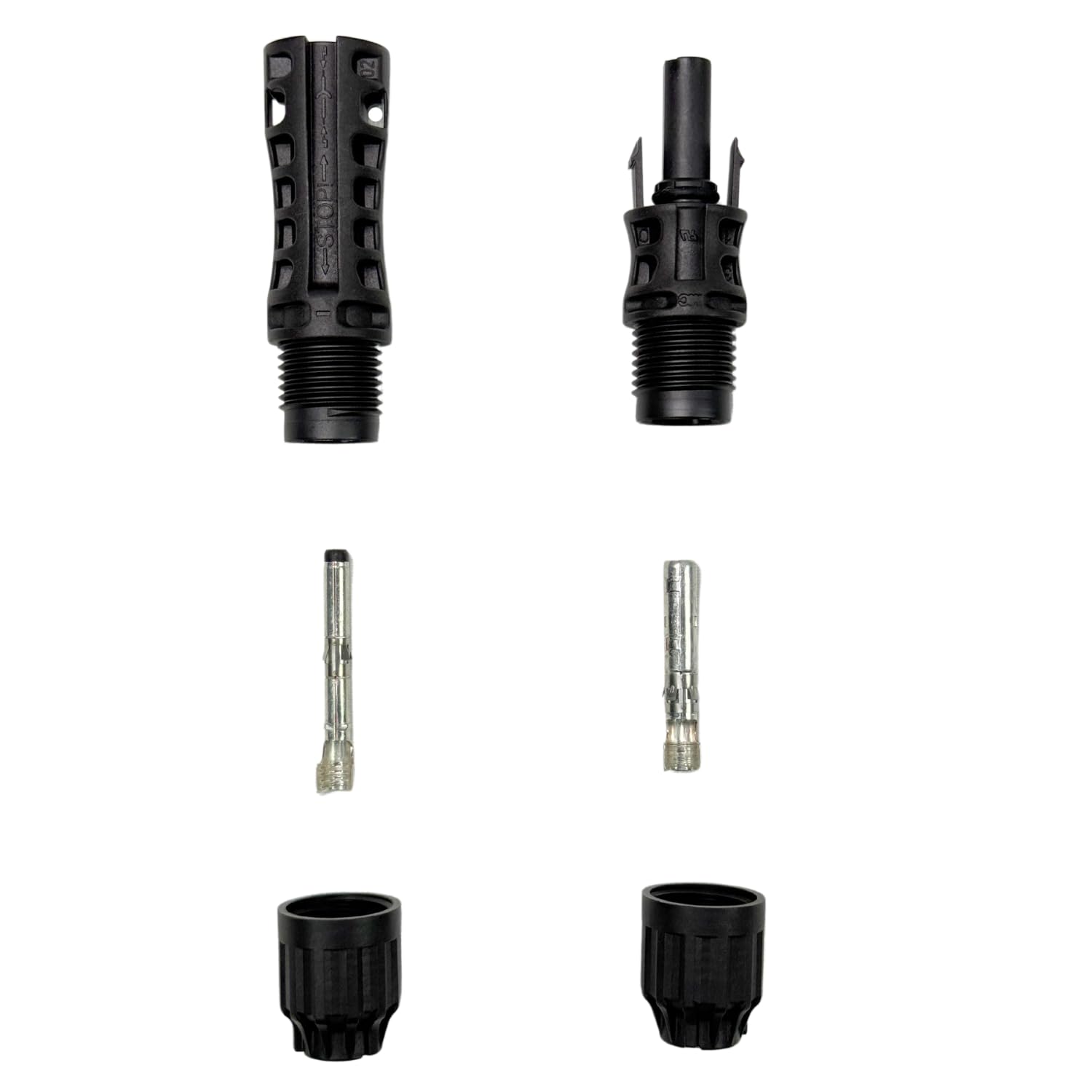 Stäubli MC4 EVO 1500V | 10x Stecker & Buchse für 4-6mm² Solarkabel | Solarstecker MC4 | PV Stecker MC4 | Solarstecker-Set | IP67 | 4-6mm² | MULTILAM Technologie | Hochleistung 1500V
