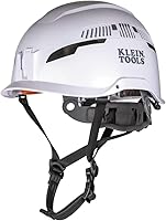 Klein Tools Type 2 Vented Class C Safety Helmet - Lightweight Hard Hat with Accessory Mounts for Arborists