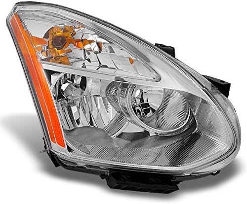 AKKON - Fits 2008-2014 Rogue SUV Halogen Type Clear Headlights Driver Left + Passenger Right Side Replacement Pair Set