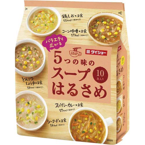 ダイショー バラエティー広がるスープはるさめ 10食入×3