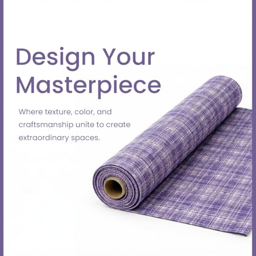 Image of Cotton Fabric Material for Men and women (3.5 Meter, Purple), Solid
