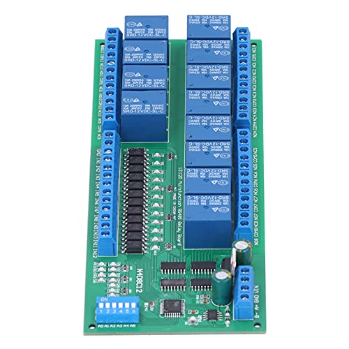 Module de relais 12 canaux DC 12V rail DIN pour automate PLC - 2