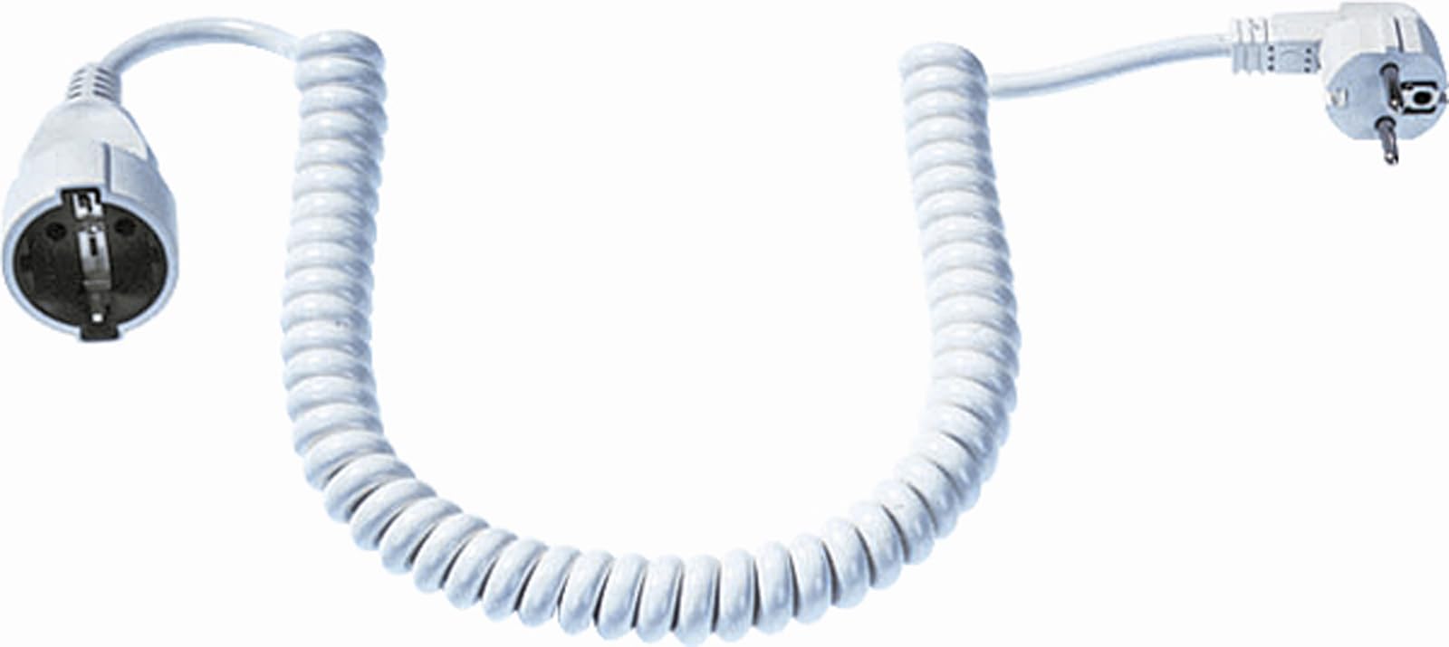 Bachmann Sprial Extention Cable White, 672.280 (White)