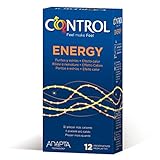 Lubricado Control Energy Preservativos - 12 Unidades