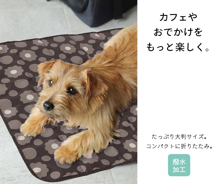 Amazon.co.jp: [ハンナフラ] ペット カフェマットL クッキーフラワー