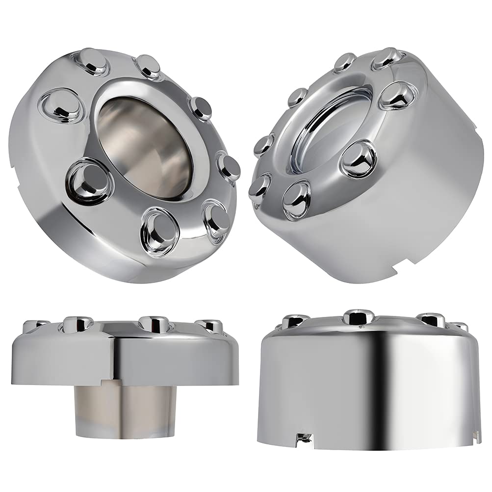 ECCPP 4PC Set 17 18 20 Wheels Chrome 4x4 Wheel Hub Center Cap For 2005-2017 For Ford F250 F350 OEM Replacement Durable - Modern & Stylish Auto Tire