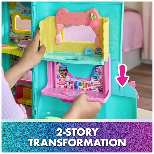 Gabby's Dollhouse: The Movie, Cakey's Sprinkle Cake-Tastic Kitchen, Toy Figure, & Dollhouse Accessories, Kids Toys for Girls & Boys Ages 3 and Up by DREAMWORKS GABBY'S DOLLHOUSE - Image 3