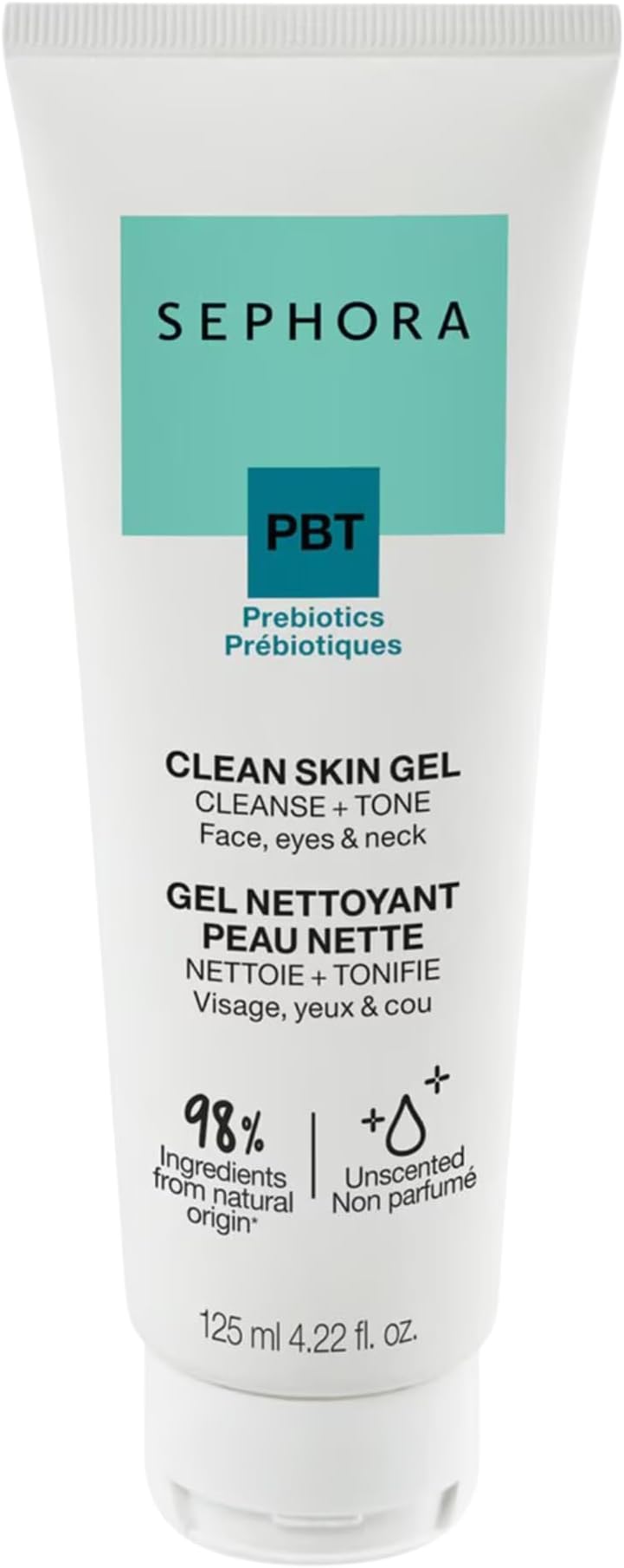 SEPHORA COLLECTION Clean Skin Gel Cleanser with Prebiotics 4.22 oz/ 125 mL