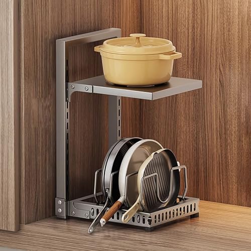 Estantería de almacenamiento de metal de alta durabilidad y organizador ajustable para diseño interior