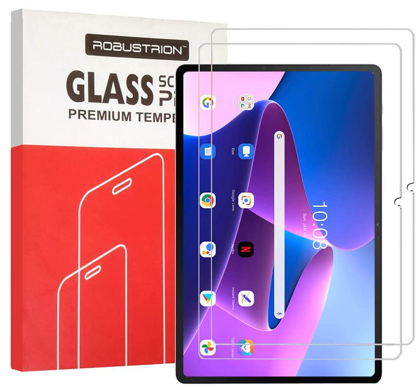 Robustrion [2 Pack] Tempered Glass Screen Protector Guard for Lenovo Tab M10 FHD Plus 10.6 inch 3rd Gen Generation Tablet (B0BHHN9YMP) Amazon Price History, Amazon Price Tracker