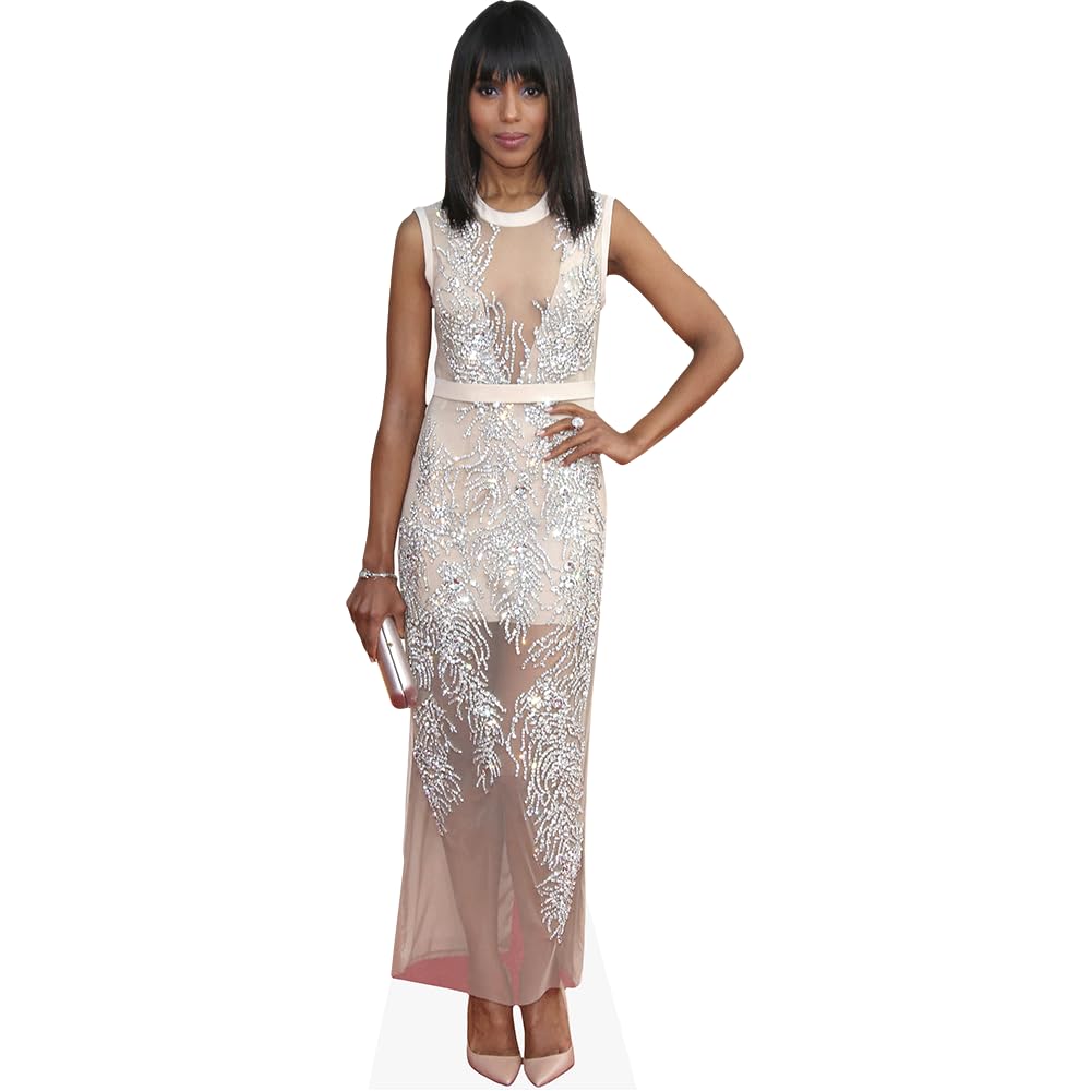 Kerry Washington (Sheer Dress) Mini Size Cutout