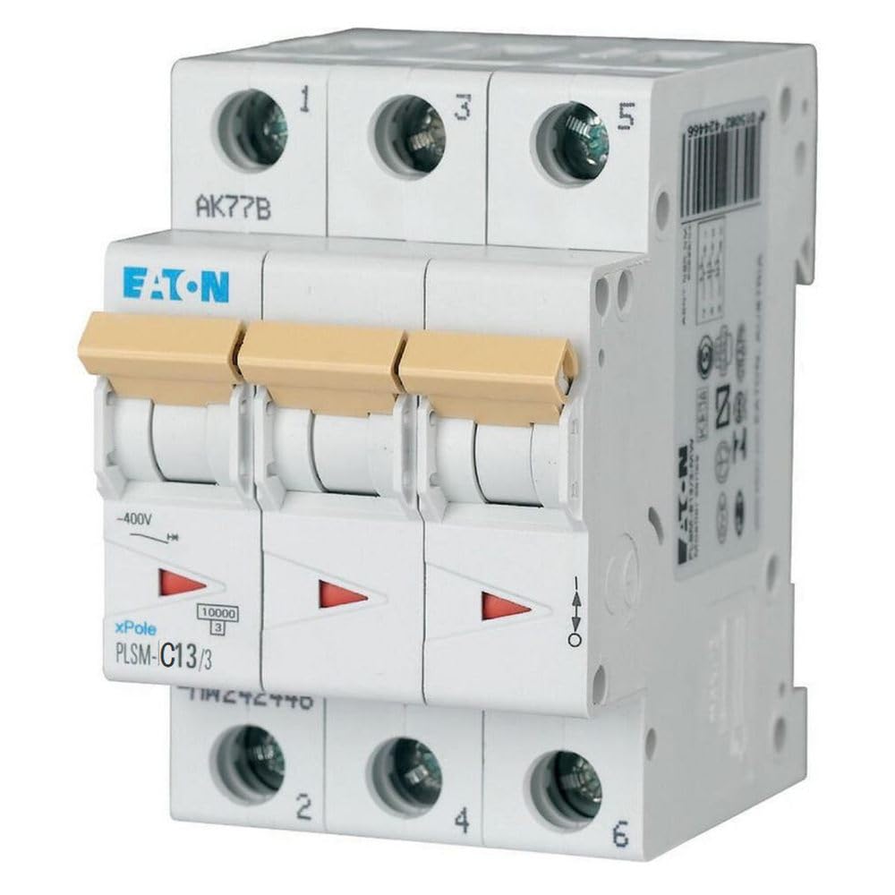 Eaton PLSM-C13/3-MW Schalter 13A/3pol/C, Black
