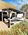 12X16 FT Hardtop Lean to Gazebo with Gutters, Mosquito Netting & Privacy Curtains, Aluminum Frame, Connectable Wall Mounted Gazebo Pergola with Sloping Galvanized Steel Roof for Patio,Garden, Khaki