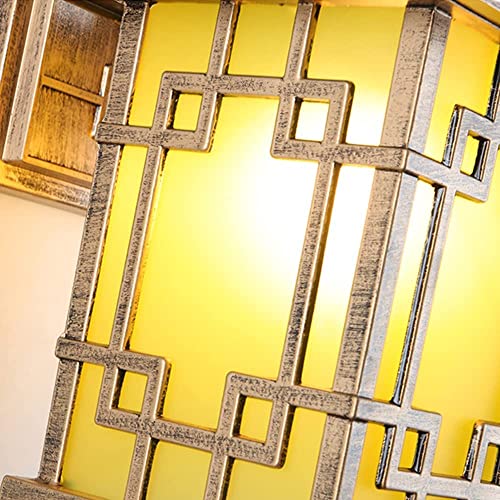 Lanterne murale extérieure IP55 en aluminium robuste résistant aux intempéries pour jardin - 4