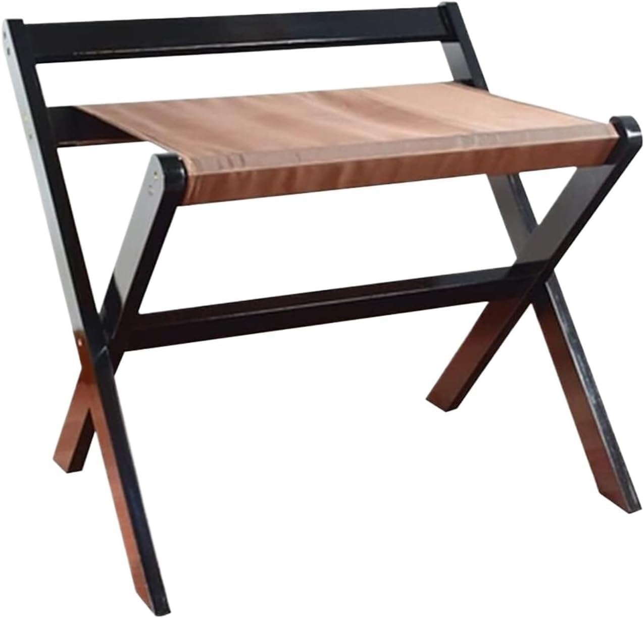 Rack,Folding Suitcase Stand Wooden Luggage Foldable Suitcase Rack for Bedroom Hotel Bedroom Hotel(Natural,60X50X65 CM)