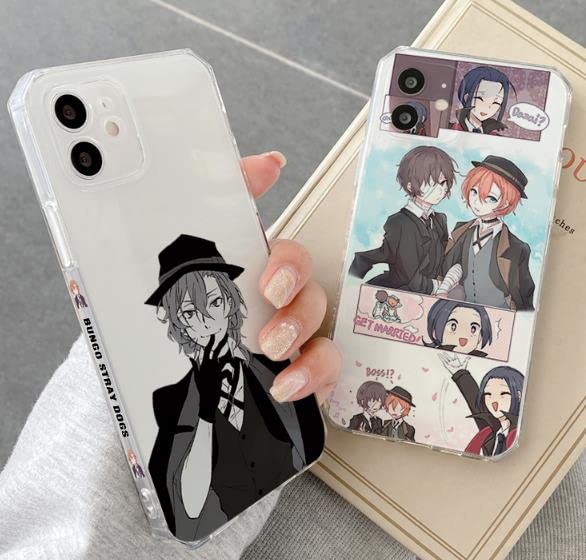 Amazon.co.jp: NABEN 文豪ストレイドッグス スマホケース 携帯ケース