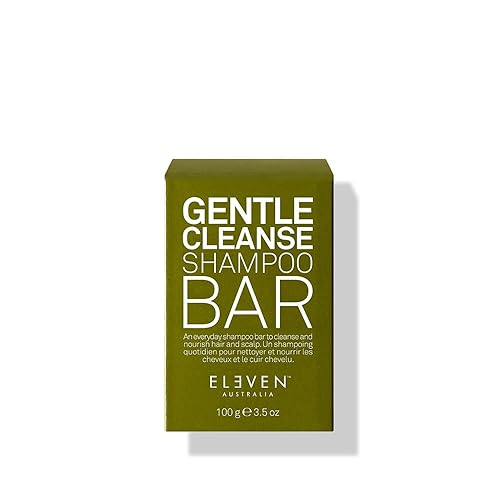 ELEVEN AUSTRALIA Barra de champú Gentle Cleanse una barra de champú diaria para limpiar y nutrir el cabello y el cuero cabelludo, 3.5 onzas