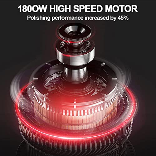 1800W Telescopische Gipsplaten Schuurmachine Wandschuurmachine 1000-2100RPM Elektrische Gipsplaten Schuurmachine met Led… - Afbeelding 3