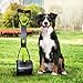 Generic MEGAVICXEL Dog Pooper Scooper - Convenient Poop Scooper for Dogs - Heavy Duty Pooper Scooper for Yard Cleaning - Effortless Pet Waste Pickup Tool, Green