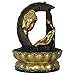 Produktbild AUNMAS Desktop Brunnen Golden Buddha Statue Mini Luftbefeuchter für Home Office Dekoration (Eu-stecker 220-240 V)