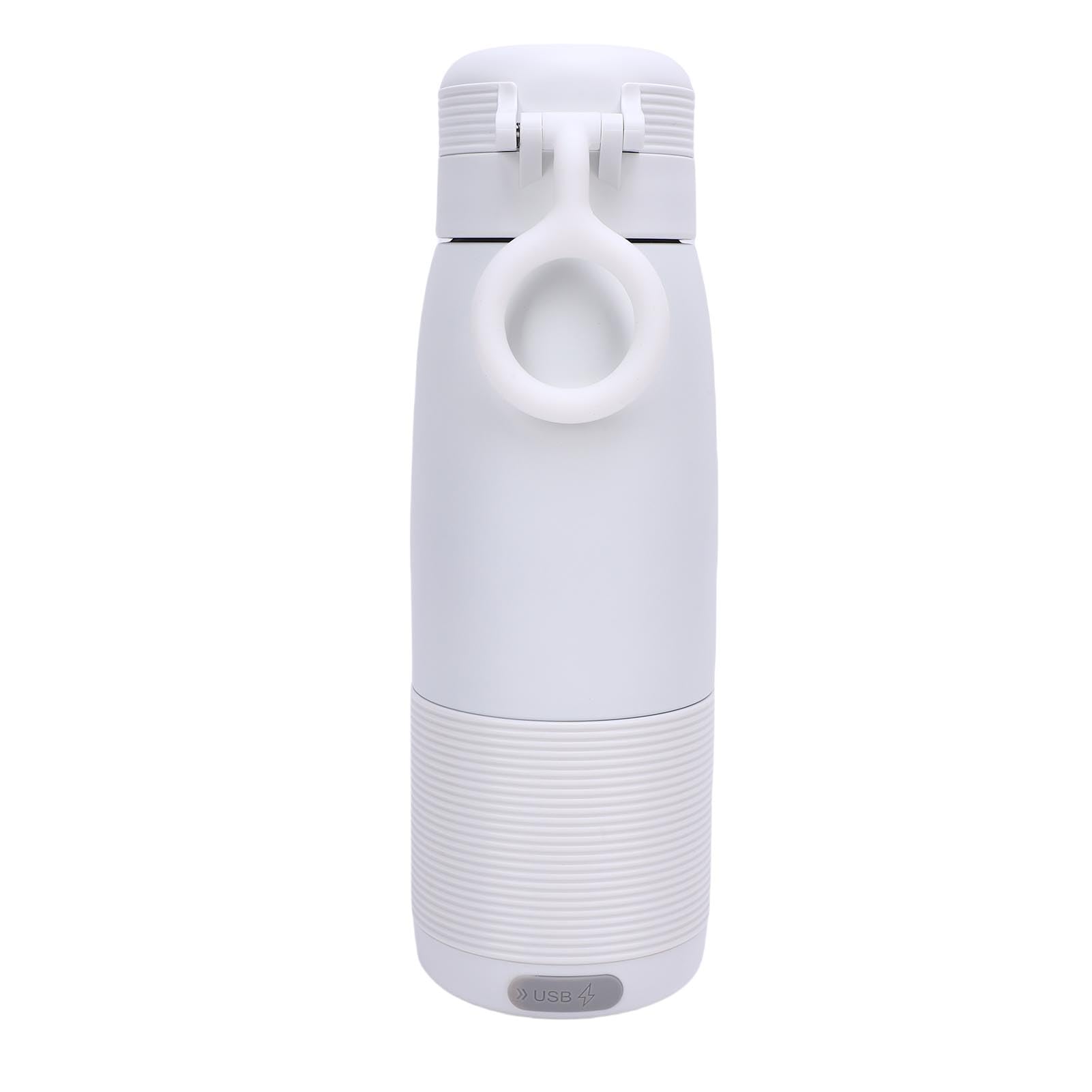 Yosoo Health Gear Calentador de Leche Portátil Inalámbrico, Calentador de Botellas Recargable con Cuerpo ABS de Acero Inoxidable, Control de 98,6 Grados F a 131 Grados F, Calentamiento Rápido para