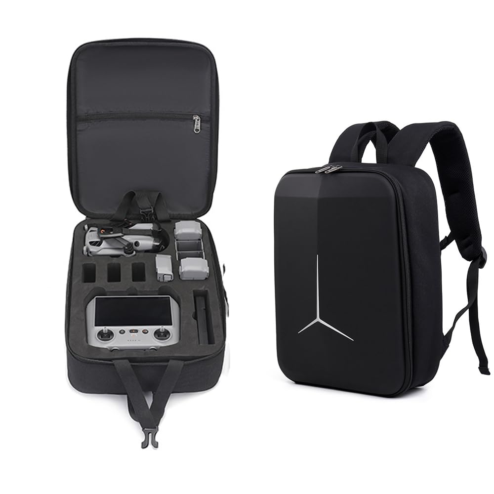 Sac à dos de transport pour DJI Mini 5 Pro, sac de rangement de voyage, sac à bandoulière, coque de protection en EVA, boîte de rangement portable pour accessoires Mini 5 Pro, 36 x 26,5 x 11,5 cm