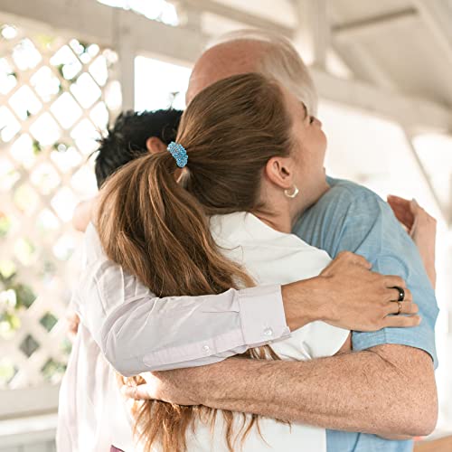 Nicime 10Pcs Crystal Rhinstone Hair Ties, Crystal Ponytail Holders Crystal Scrunchies Hair Accessories For Women Beaded Ponytail Holder #TOP2