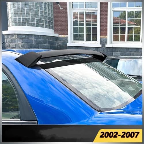Lèvre d'aile becquet de toit look carbone Subaru Impreza 2002-2007 - 2