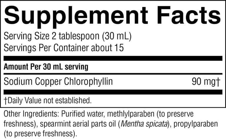 Nature's Sunshine Liquid Chlorophyll - Immunity Support, Detox & Cleanse, Chlorophyll Liquid Drops with Spearmint Oil, Natural Energy Boost, Internal Deodorant - 16 Fl Oz - Image 7