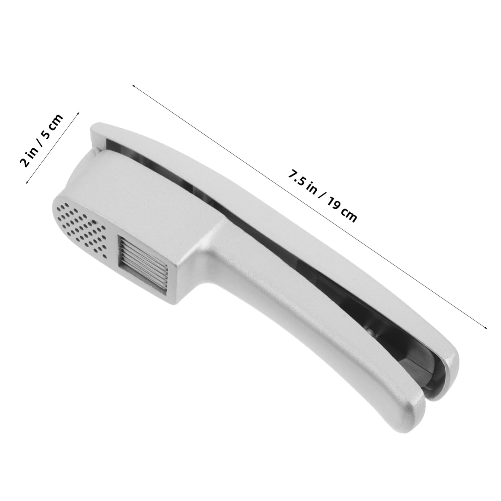 Ciieeo 1 Set Garlic Press with Peeler Brush Multifunctional Garlic Mincer Tool for Efficient Slicing Essential Kitchen Gadget