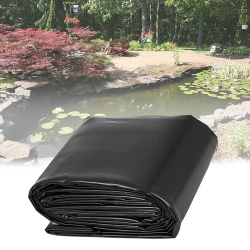 Bâche de bassin de jardin pour aménagement paysager extérieur et bassin à poissons zen