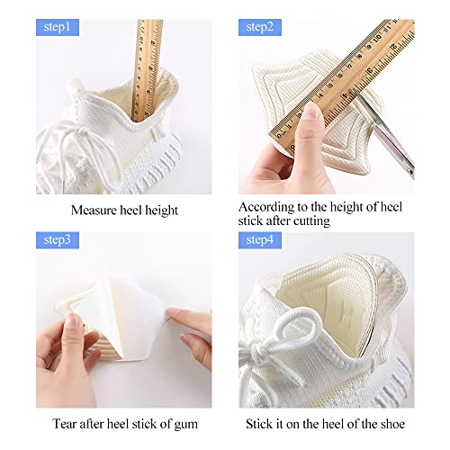 LanYing 4 Paia Cuscino del Tallone Pad Cuscinetti