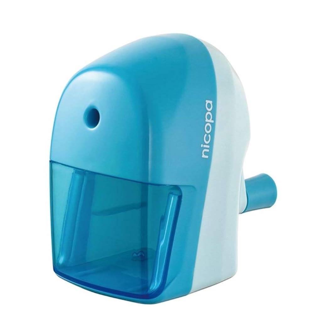 Amazon.co.jp: デビカ 鉛筆削り ニコパ 手動 ブルー 043727