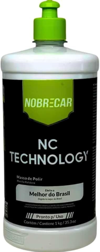 Massa de Polir Nc Technology 1Kg Micro Abrasivos Hibridos Nobrecar