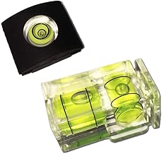 Bodhi2000 2Pcs Protective 1 2 Axis Hot Shoe Cover Hot Shoe Level Camera Level for for Any DSLR Film Camera Perspective Control Bodhi2000 2Pcs Protective 1 2 Axis Hot Shoe Cover Hot Shoe Level Camera Level for for Any DSLR Film Camera Perspective Control