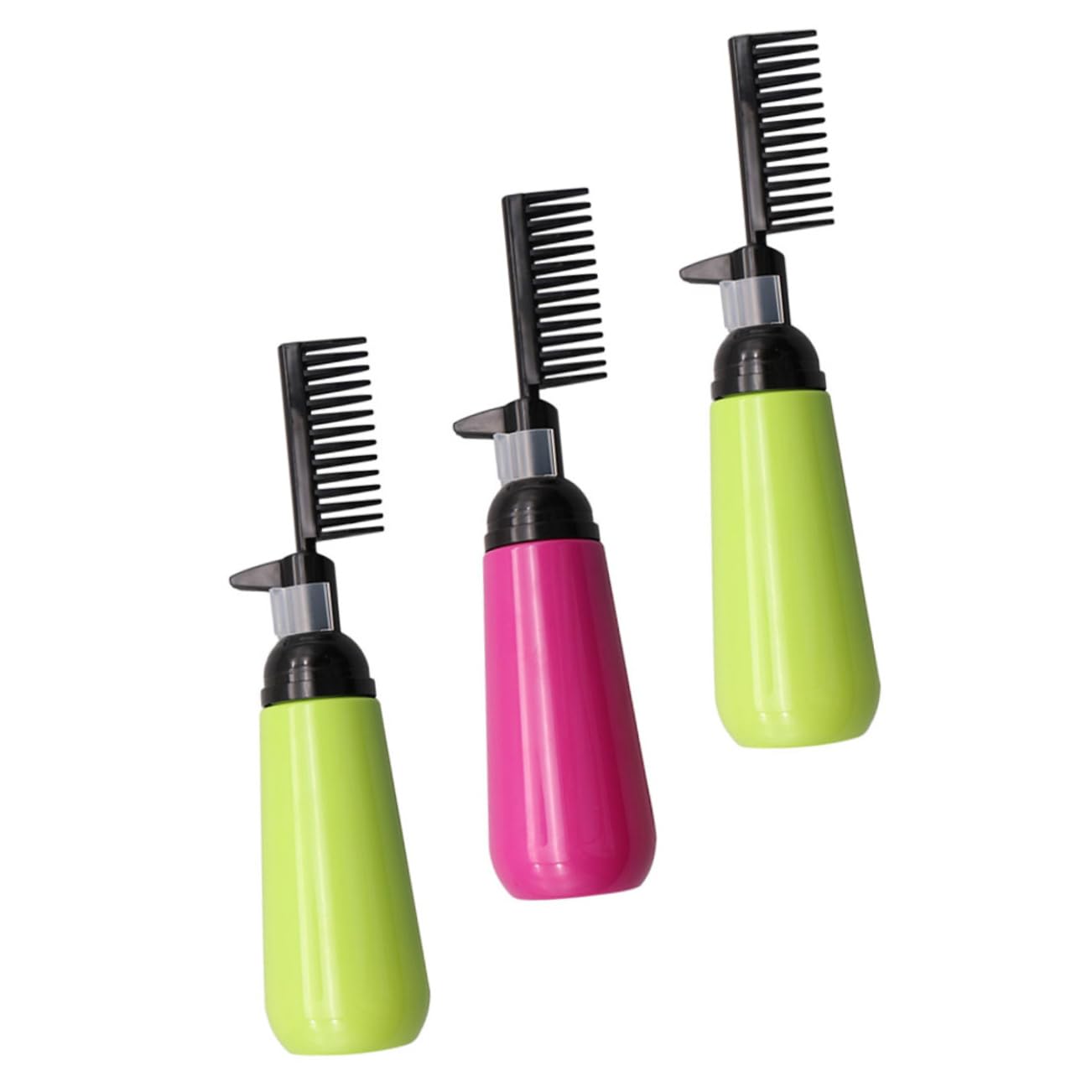 Angoily Root Applicator Bottle for Hair Hair Dyeing Brush Bottle Perfect for Barbers Stylists Random Color