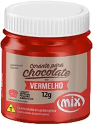 Corante Para Chocolate Trufas Bombons Alta Qualidade E Cor (Vermelho)