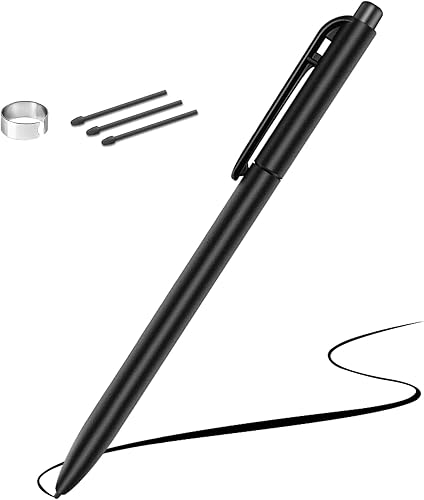 Lápiz capacitivo EMR para 2 bolígrafos notables con borrador, bolígrafo de repuesto para notable 2 tabletas, WacomSuperNote, Kindle ScribeNotable,