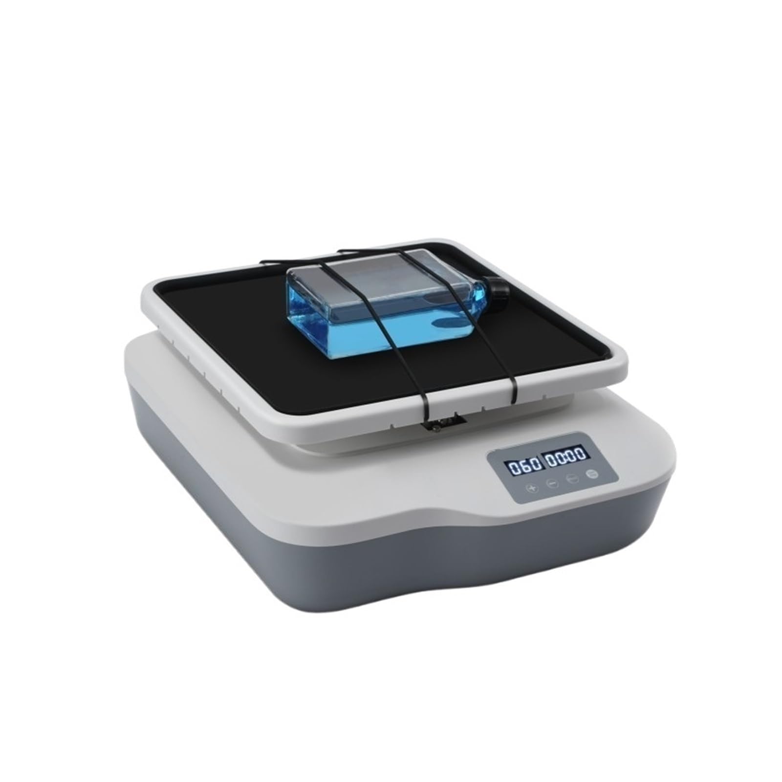Labormaschinen Schaukelschüttler, LED-Digitalschüttler SK-R1807-S, Maximale Tragfähigkeit 2 Kg, Mit Tellerplattform, Wippe, Wellenwinkel 7 Grad Mehr Effizienz