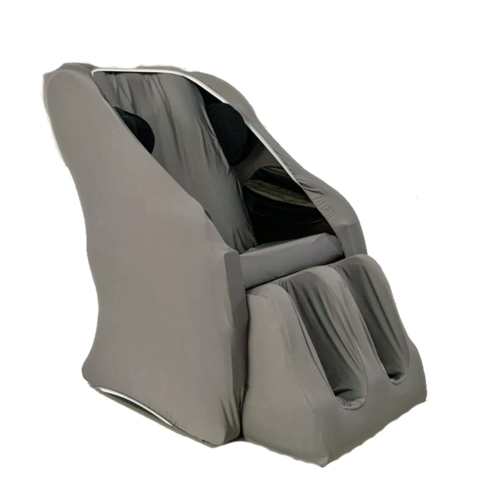 Massage Chair Cover, Covers for Recliner Made of Stretch Fabric Washable Full Body Shiatsu Massage Chair Cover for Protecting Massage Chairs,gray,A+D
