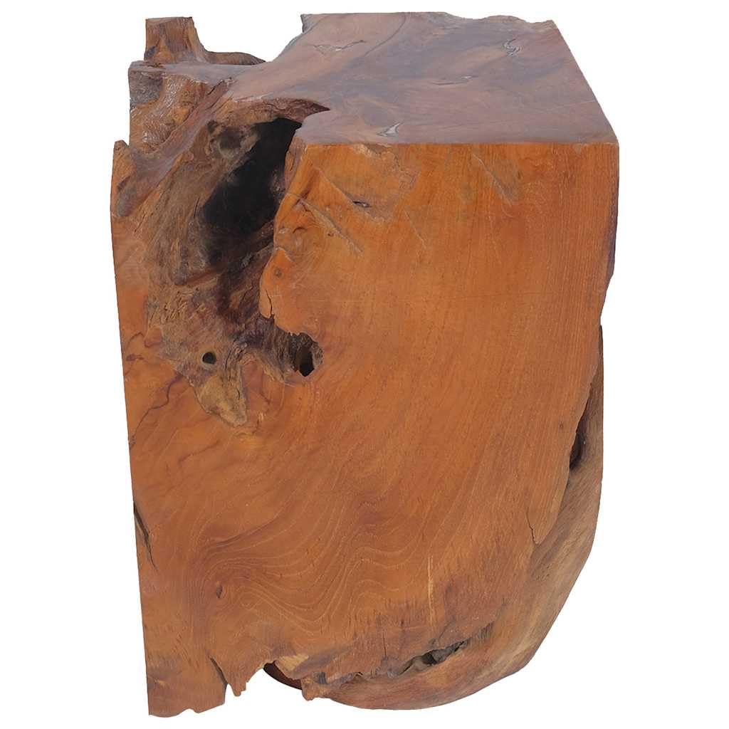 vidaXL Sgabello Casa Salotto Sedile Sedia Arredo Cucina Poggiapiedi Robuste Tavolino da Salotto Arredamento Arredi Legno Massello di Teak