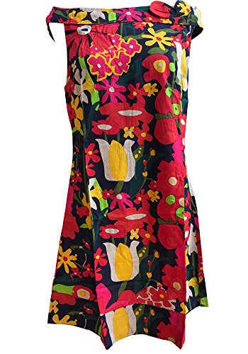 ROBE TUNIQUE BLA BLA COLOREE COL BATEAU XL = 42/44