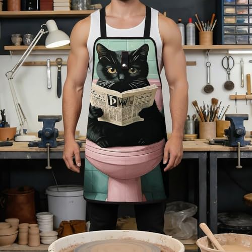Delantal para taller con hebilla rápida y bolsillos miniatura 4